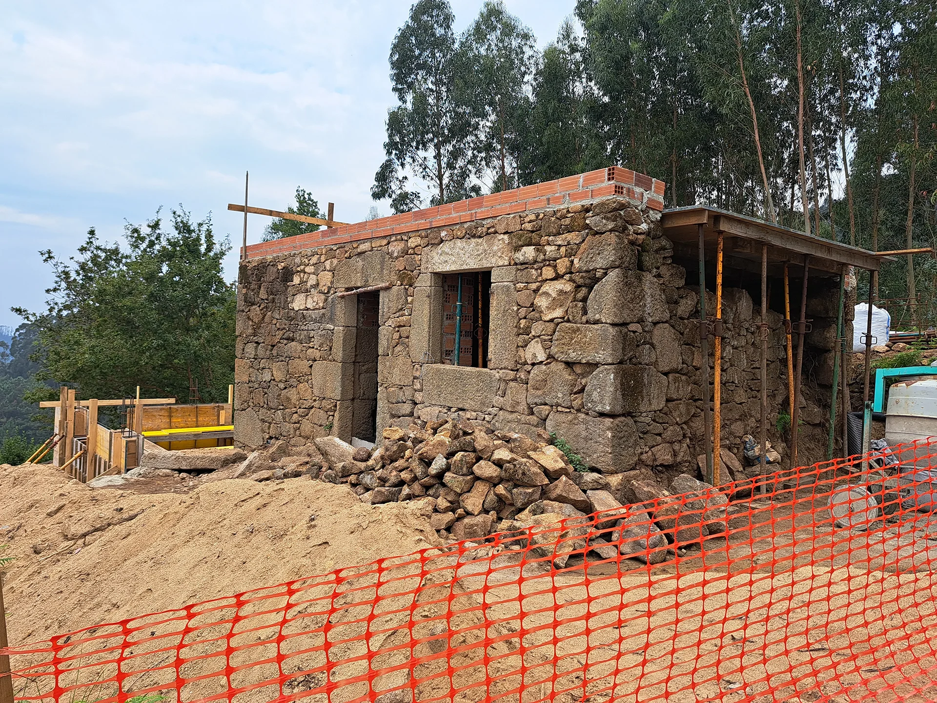 Rehabilitación de vivienda unifamiliar inicio